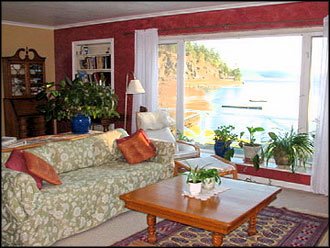 Westsound House Living Room